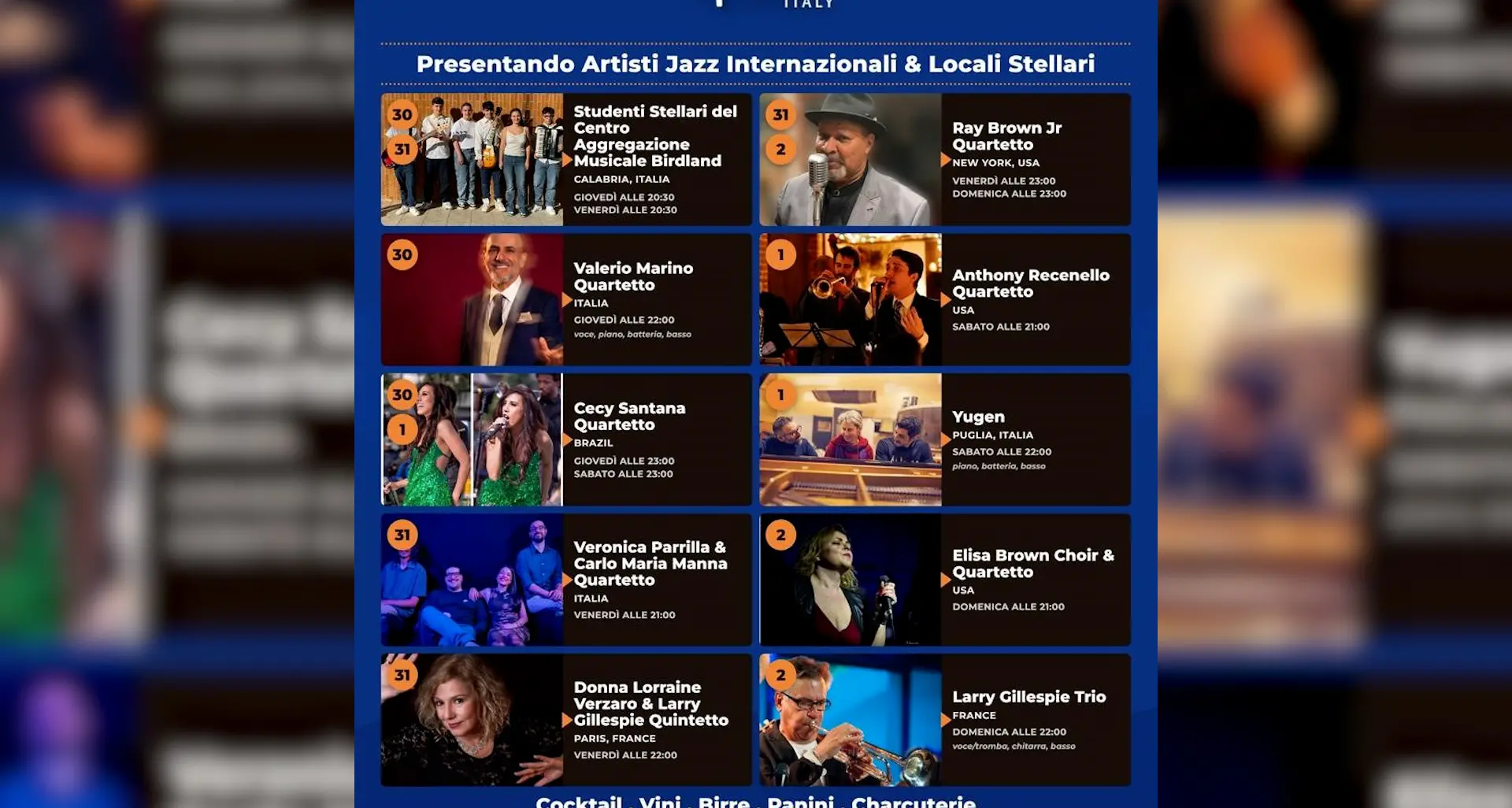 Santa Domenica Talao, quattro serate di grande musica con l'International Tyrrhenian Jazz Festival\n