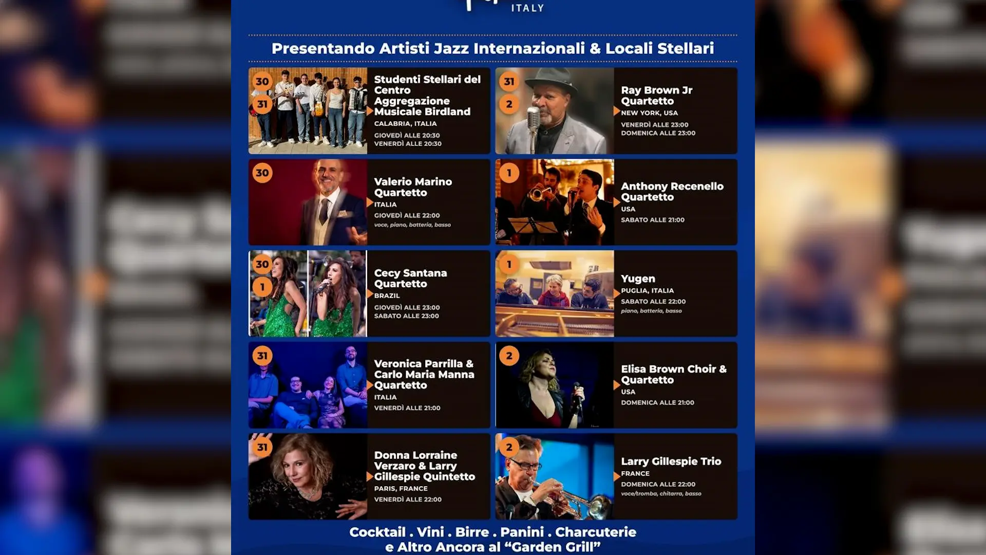 Santa Domenica Talao, quattro serate di grande musica con l'International Tyrrhenian Jazz Festival\n