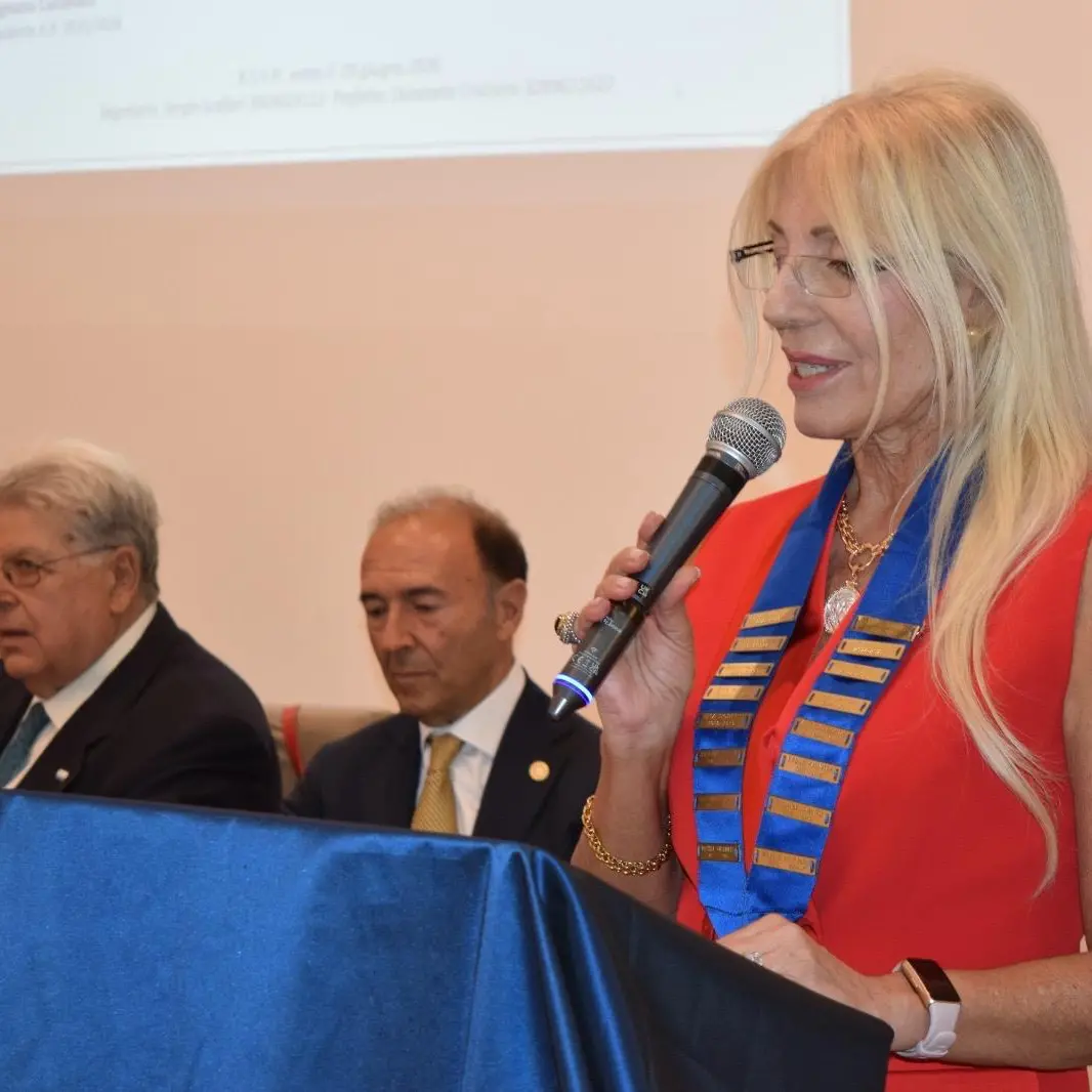 Rotary Club Presila Cosenza Est, Daniela Fanello inaugura il nuovo anno sociale\n