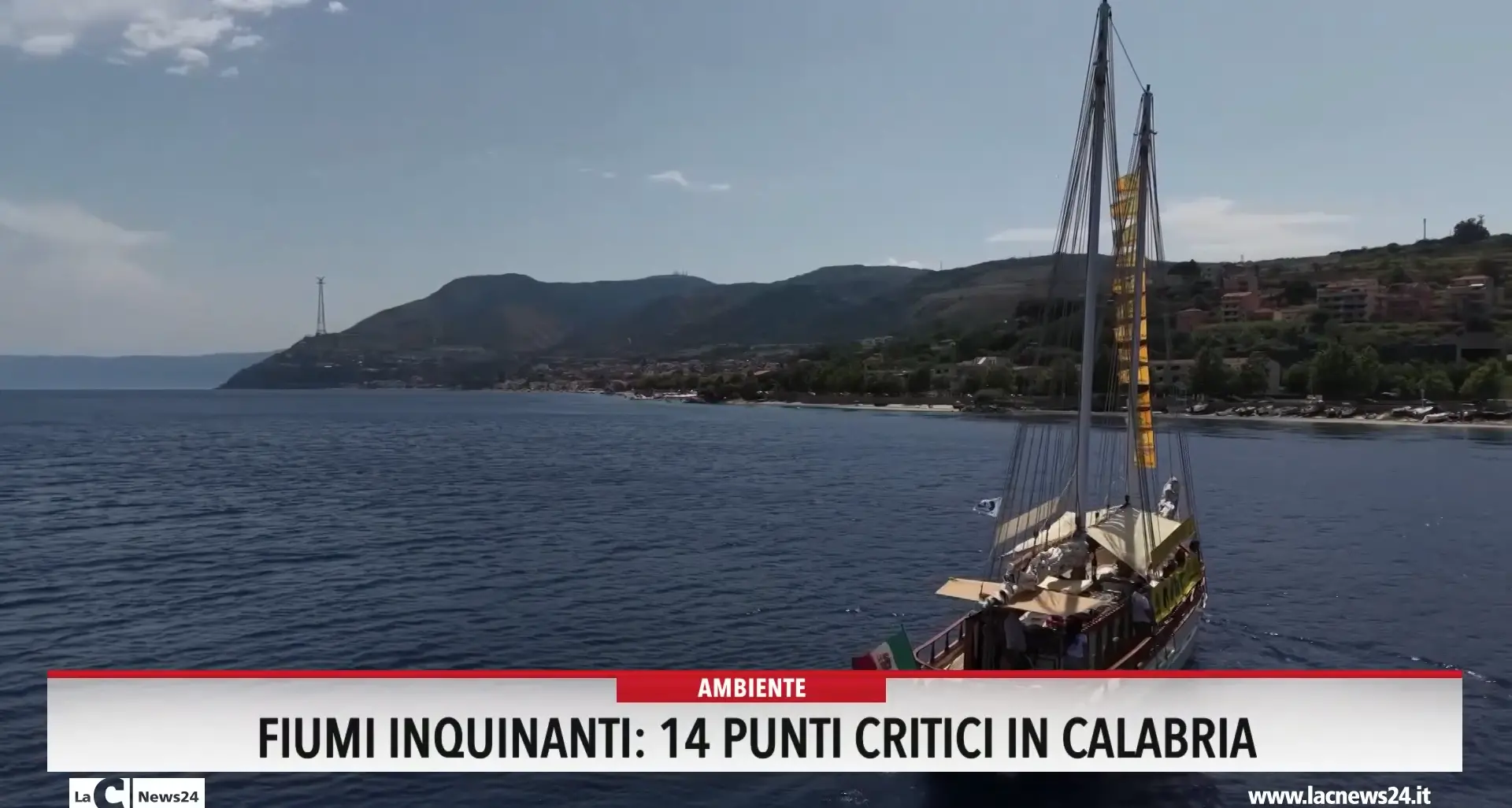Fiumi inquinanti,14 punti critici in Calabria