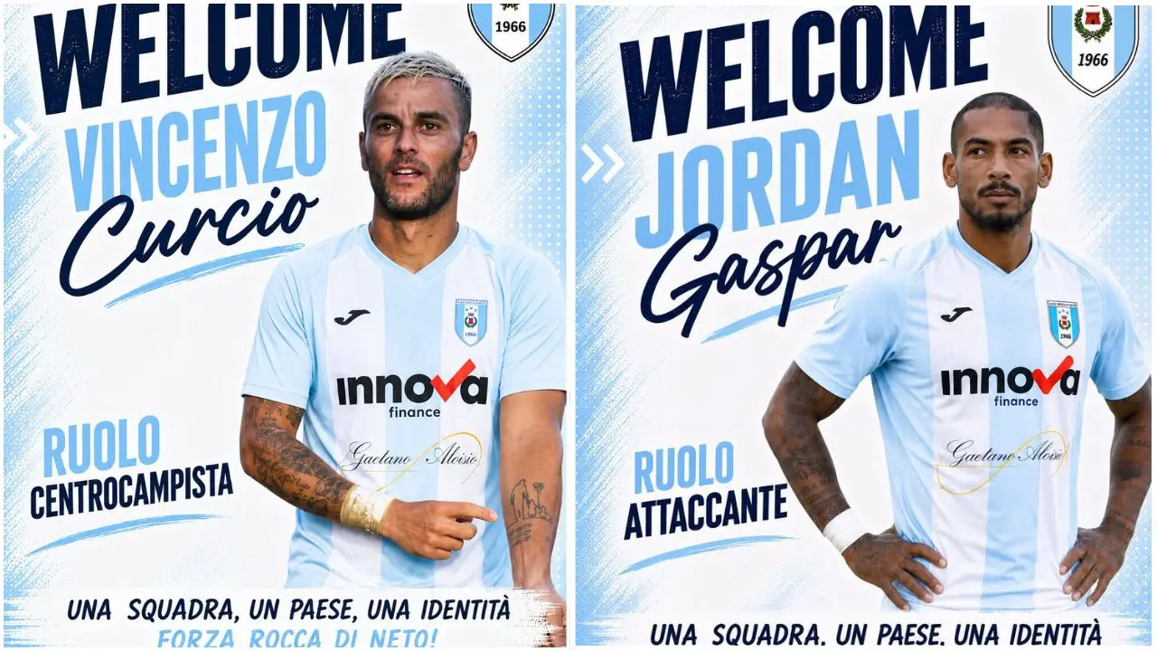 Rocca di Neto scatenato sul mercato: ufficiali gli arrivi di Curcio e dell'ex Real Madrid Gaspar\n