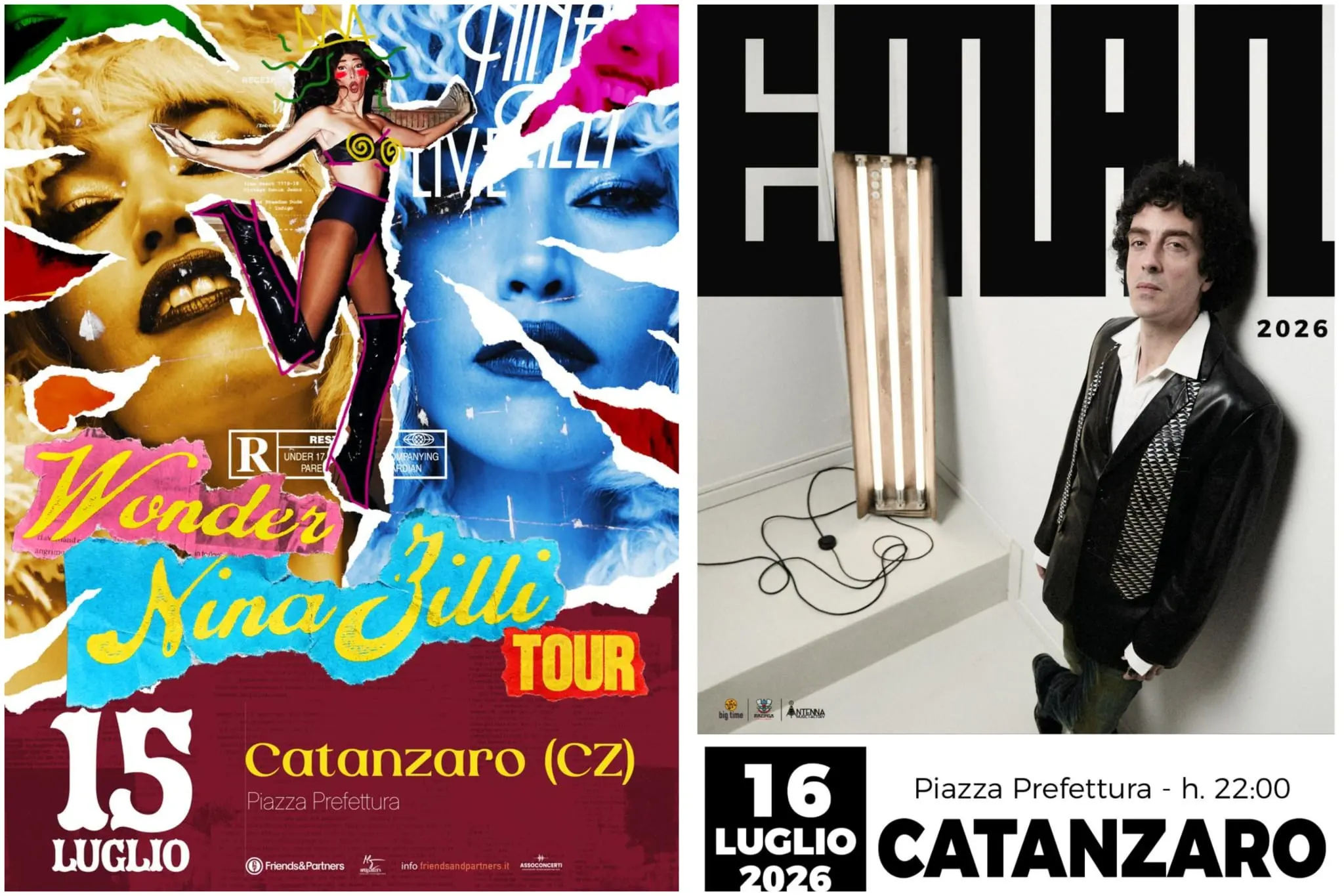 Pitta Days a San Vitaliano il 15 e 16 luglio: attesa per i concerti di Nina Zilli e Eman in Piazza Prefettura\n