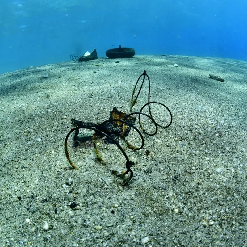 \"Acqua Azzurra\" fa tappa a Catona,\u00A0recuperati dai fondali 12 pneumatici e circa 127 kg di rifiuti dalla spiaggia\n