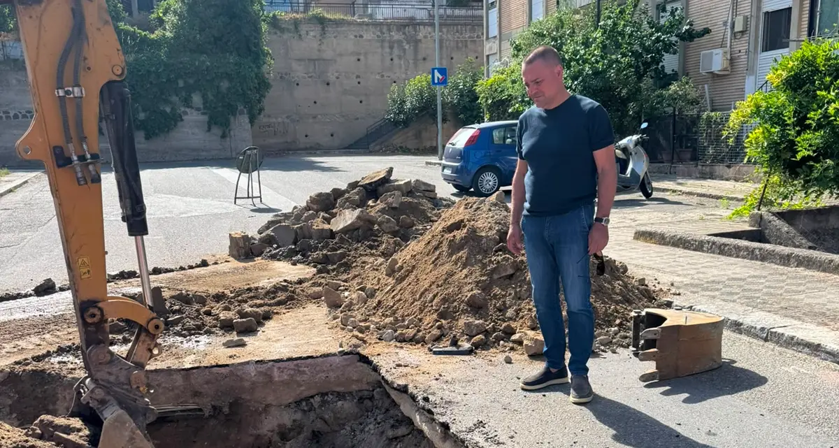 Quartiere Archi Cep,\u00A0Caridi: «Risolto il problema fognario.\u00A0Oggi il sopralluogo sul cantiere»\n