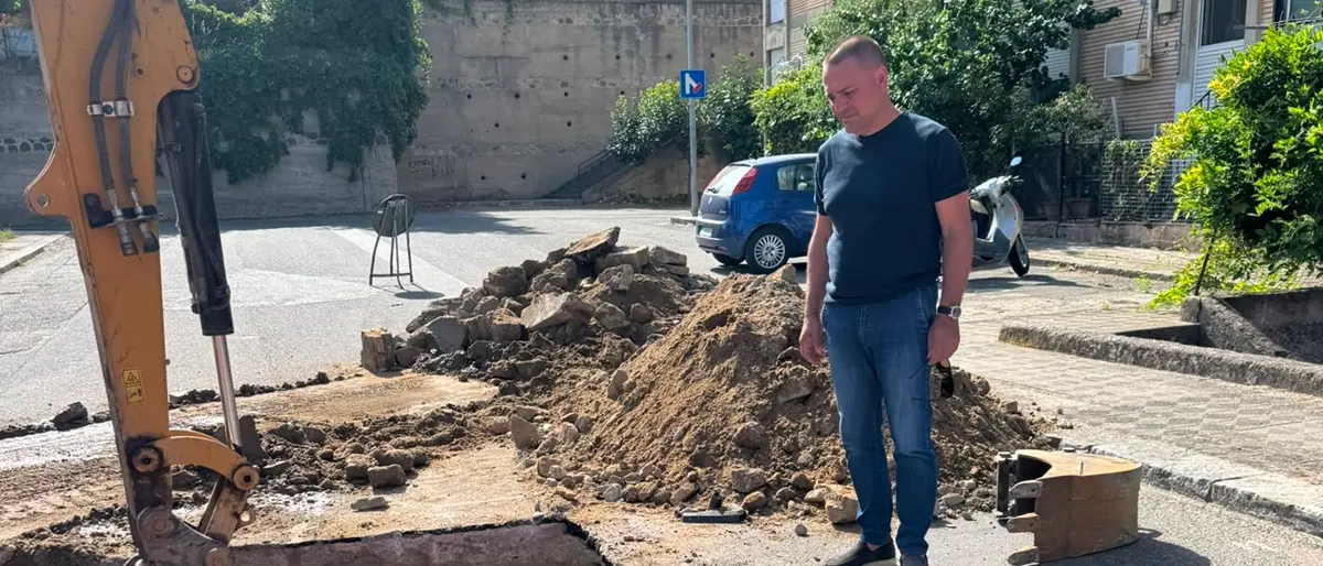 Quartiere Archi Cep,\u00A0Caridi: «Risolto il problema fognario.\u00A0Oggi il sopralluogo sul cantiere»\n
