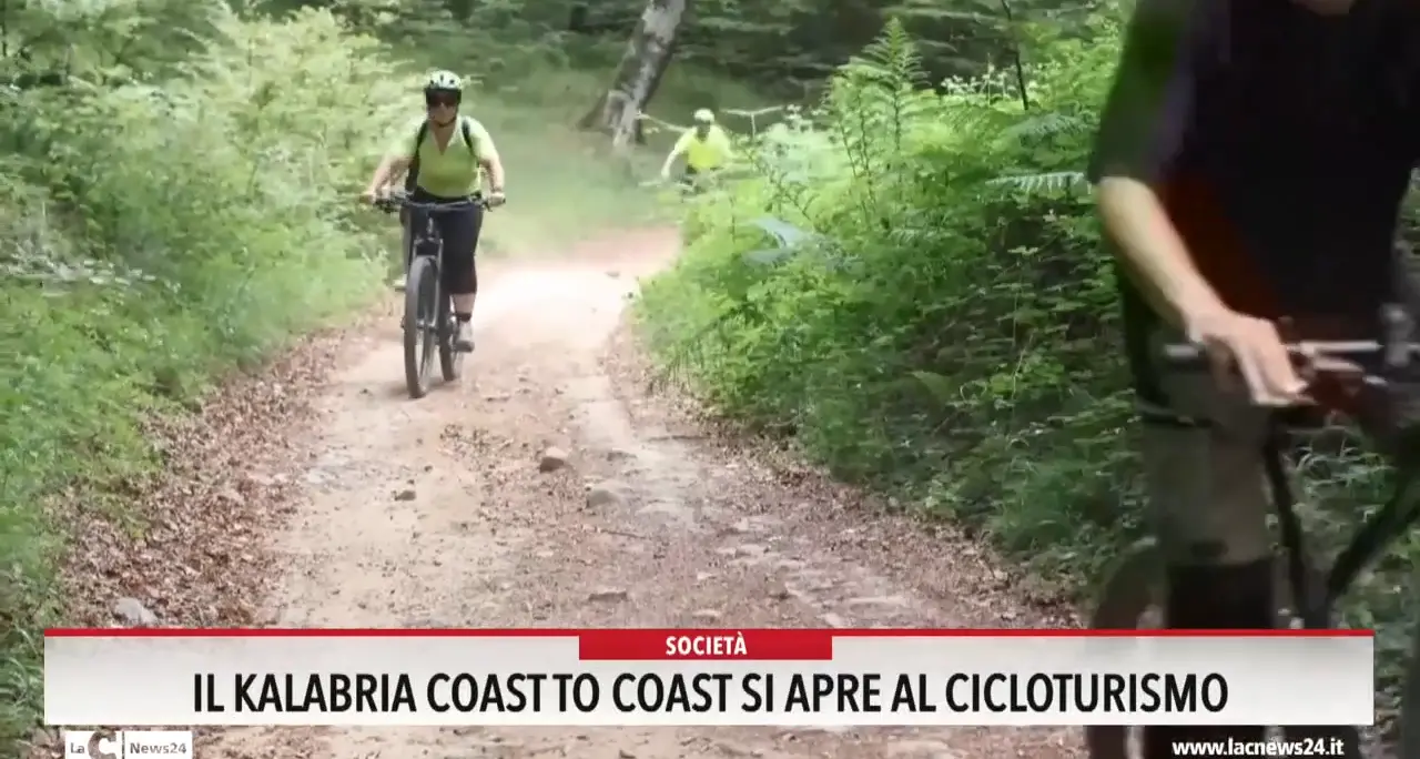 Il kalabria coast to coast si apre al cicloturismo