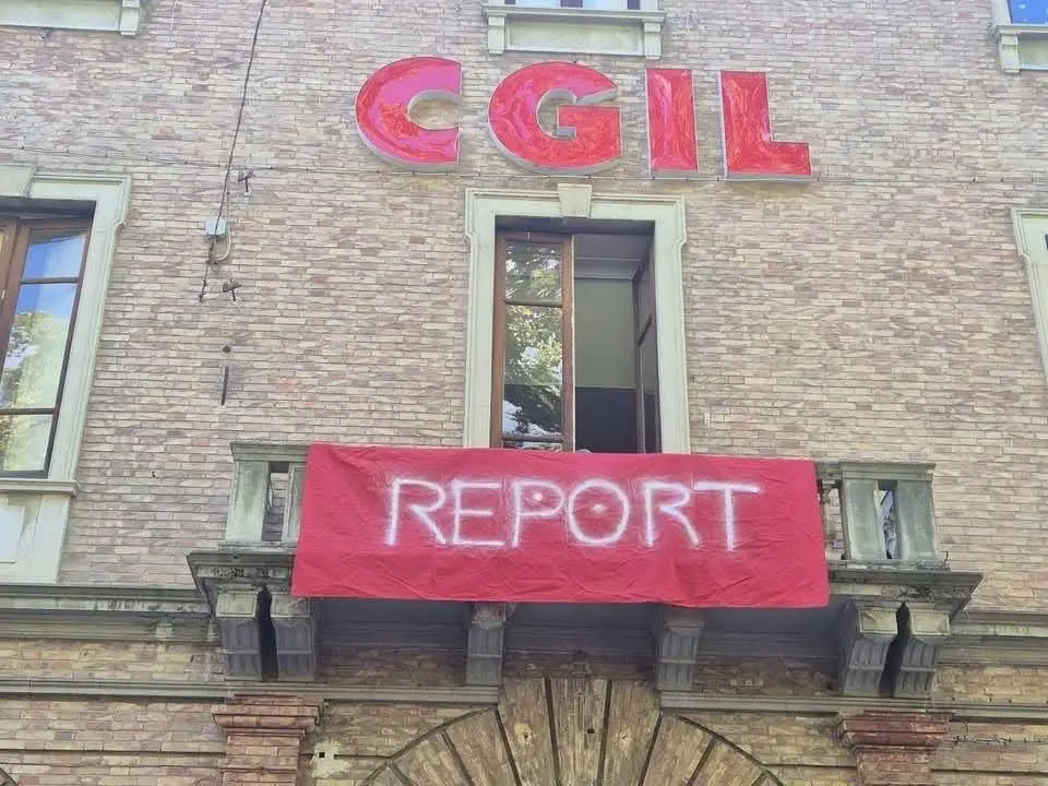 Ranucci ringrazia la Cgil di Cosenza che ha esposto uno striscione di solidarietà\n