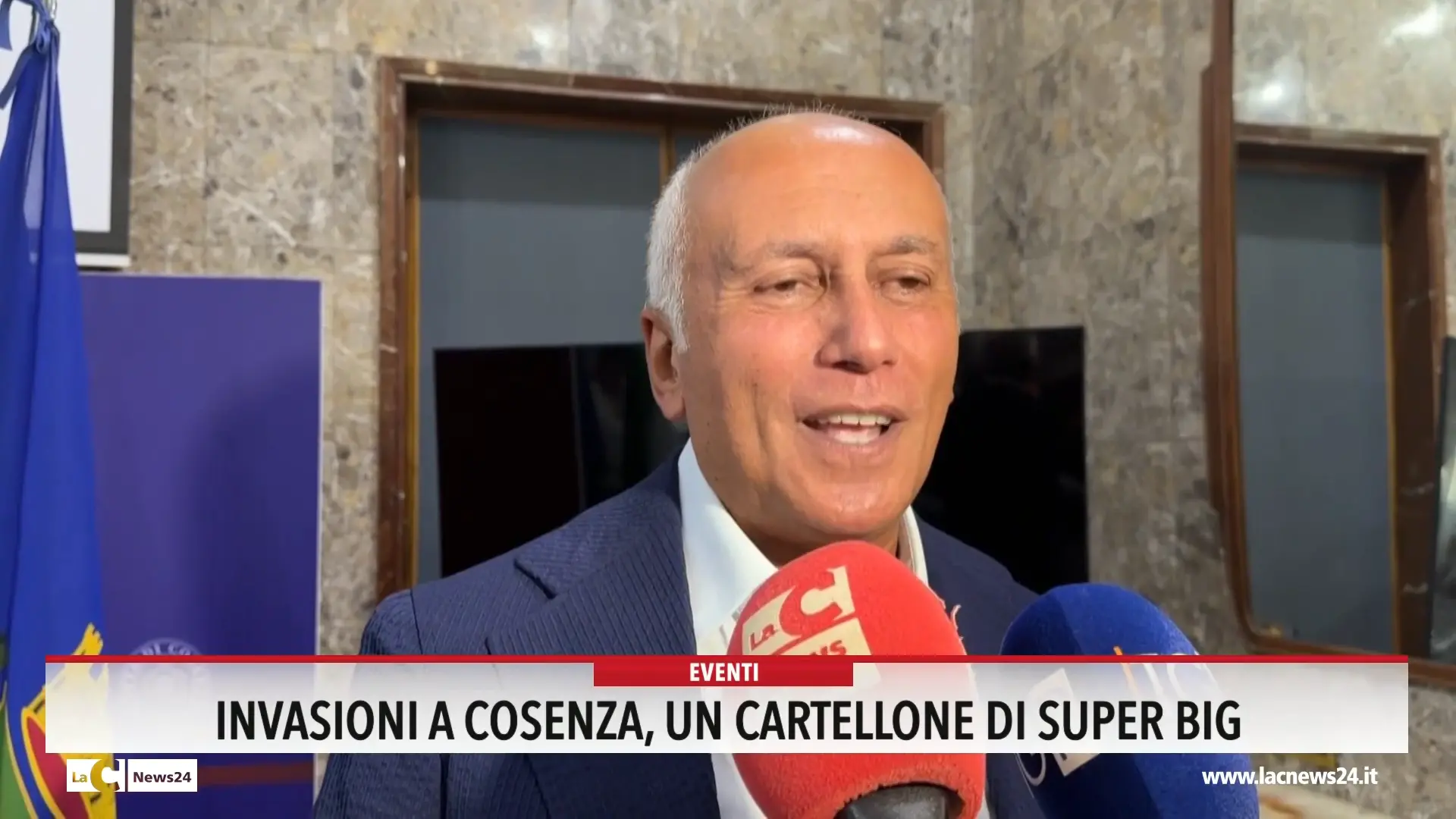 Invasioni a Cosenza, un cartello di super big