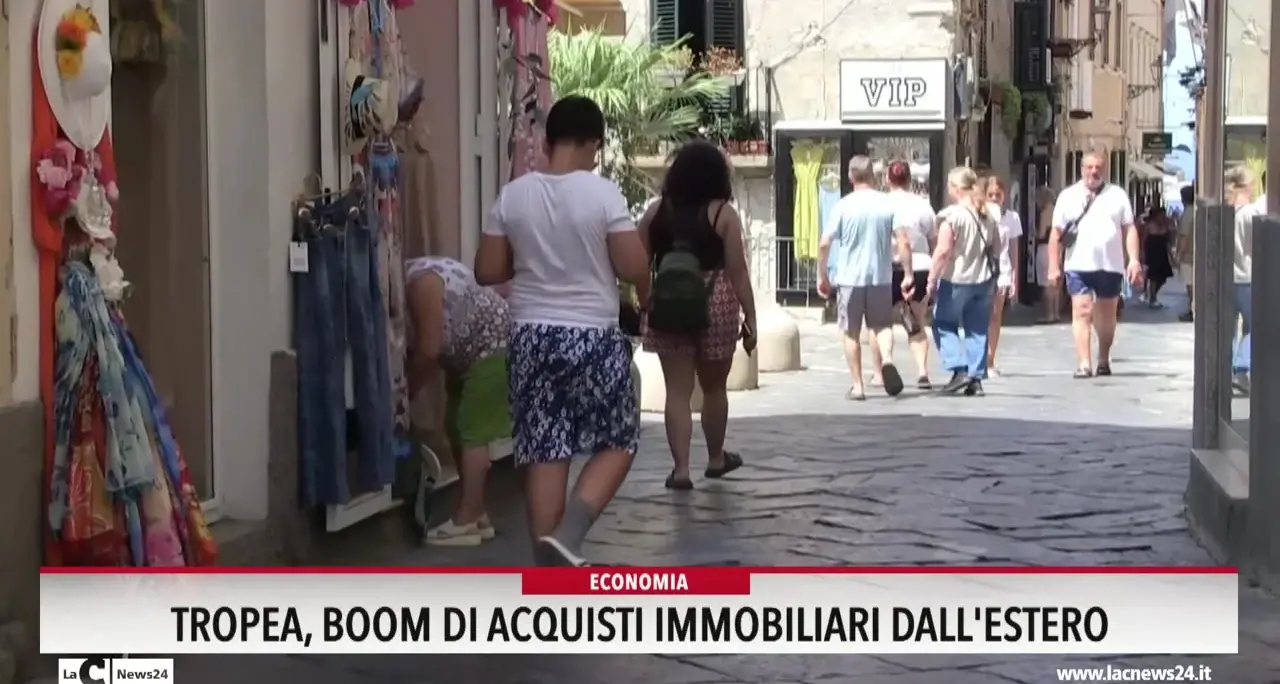 Tropea, boom di acquisti immobiliari dall'estero