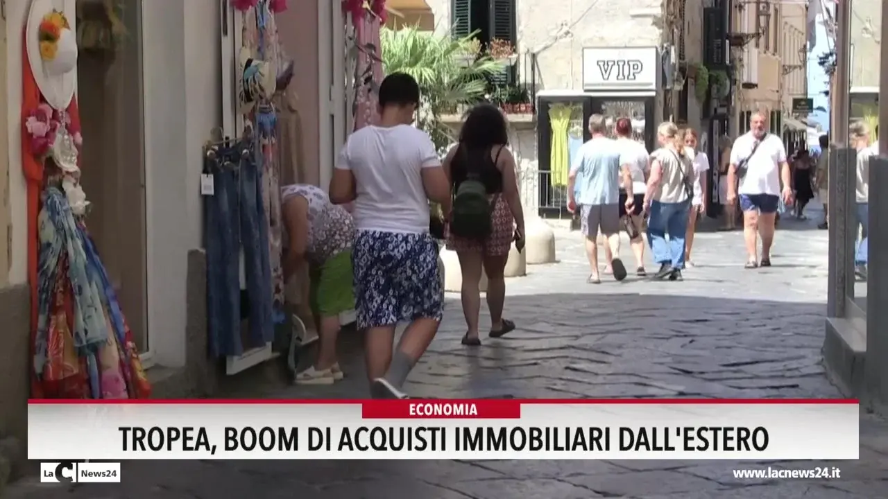 Tropea, boom di acquisti immobiliari dall'estero
