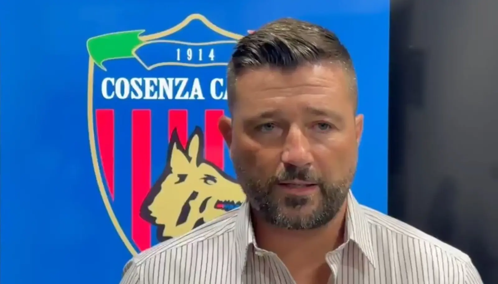 Cosenza, le prime parole di mister Coppitelli:\u00A0«Sensazioni positive e tanta gioia»\n