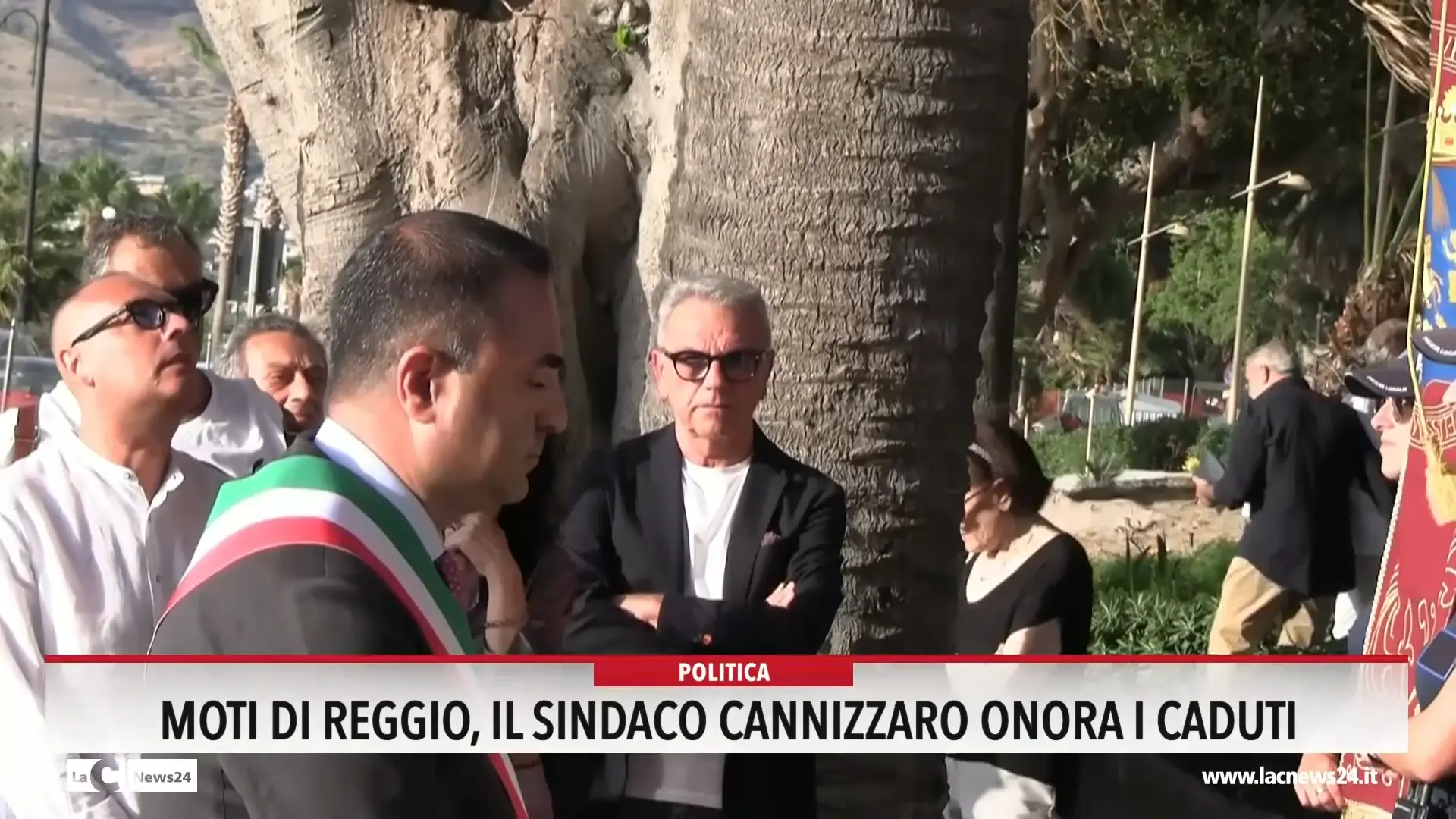 Moti di Reggio, il sindaco Cannizzaro onora i caduti
