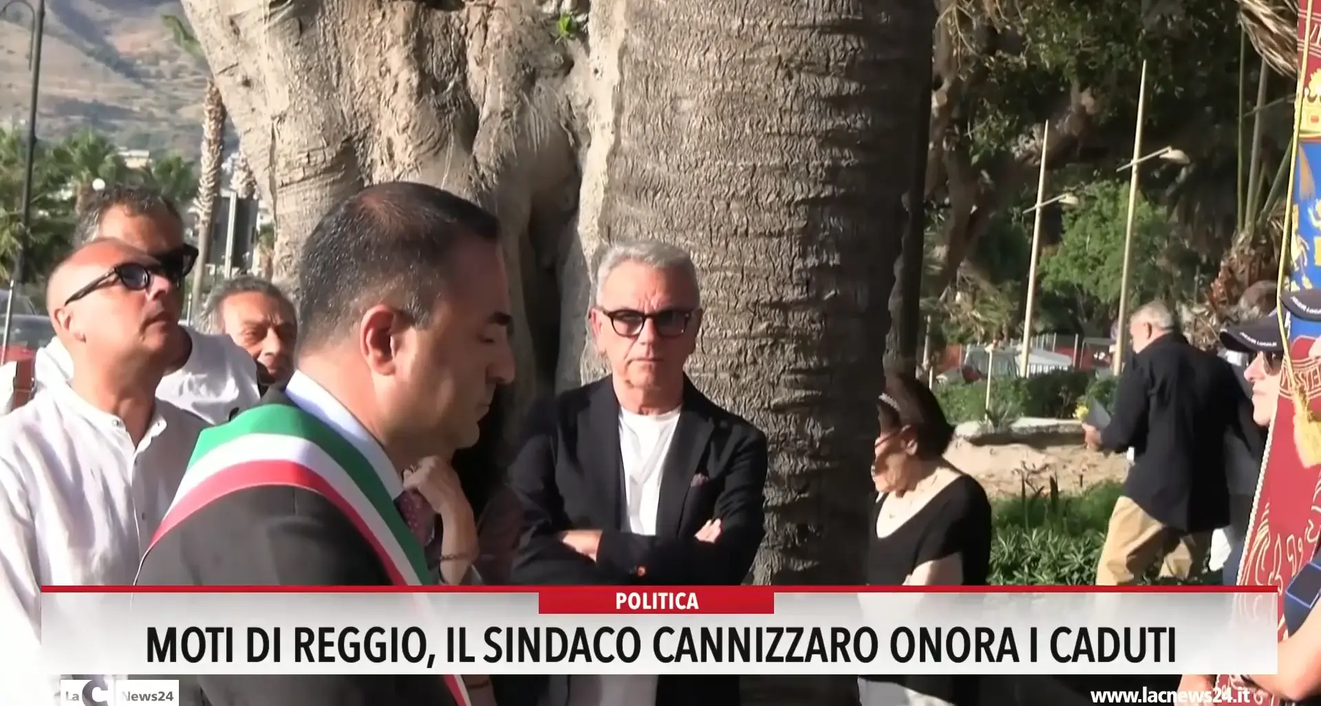 Moti di Reggio, il sindaco Cannizzaro onora i caduti