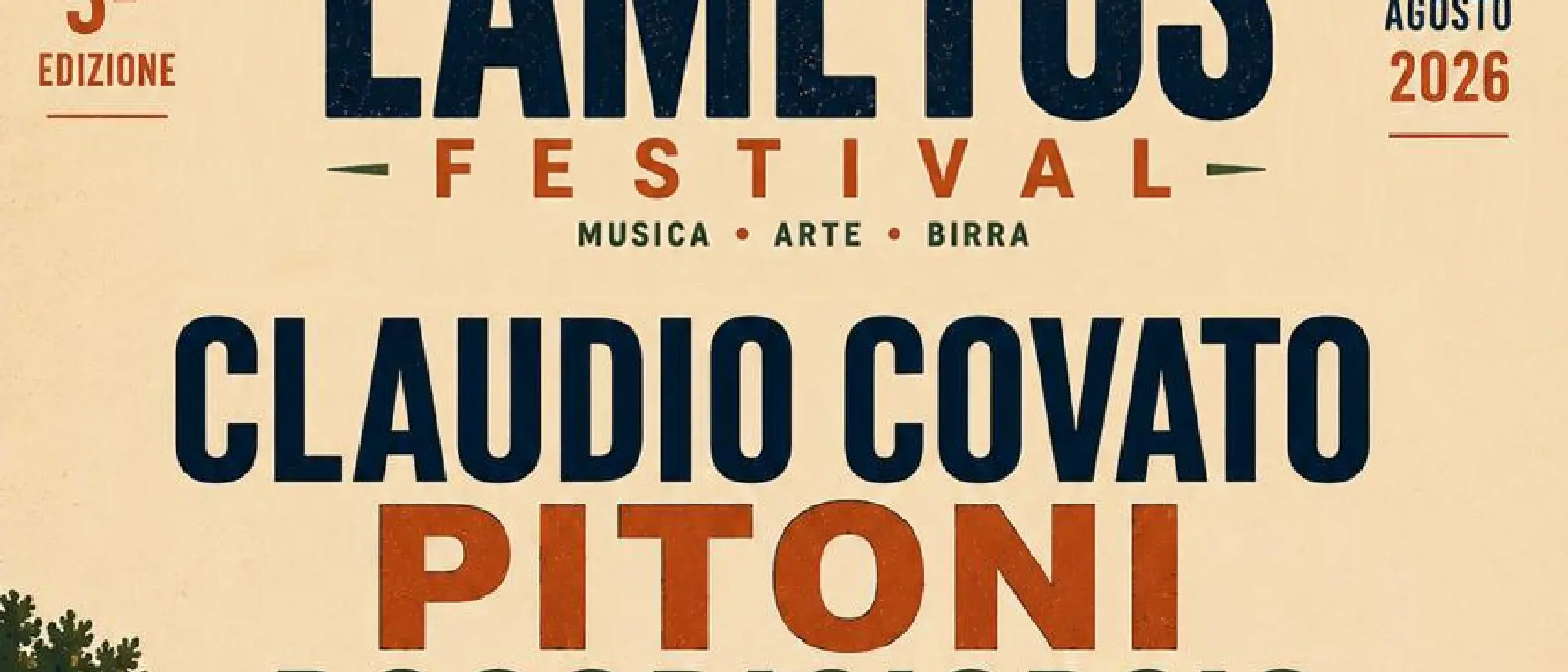 Lametus Festival, il 7 agosto torna a Lamezia Terme la terza edizione tra musica, arte e condivisione\n