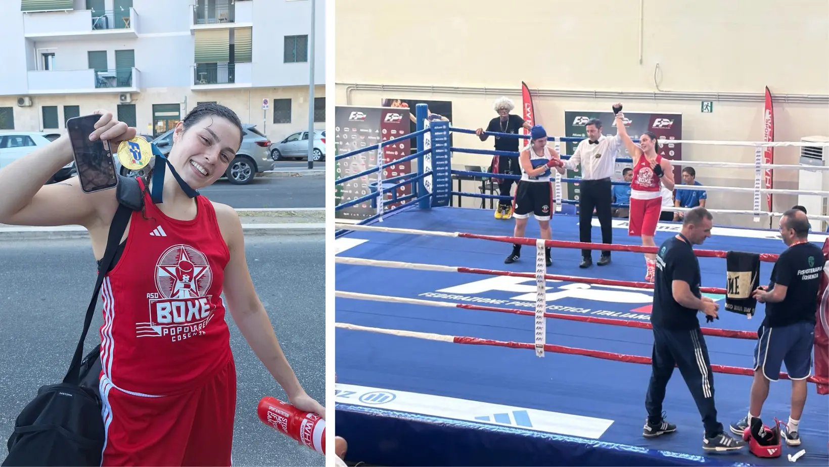 Inarrestabile Maria Laura Perrotta, l’atleta della\u00A0Boxe Popolare di Cosenza\u00A0conquista l’oro al Torneo Nazionale Elite Under 23\n