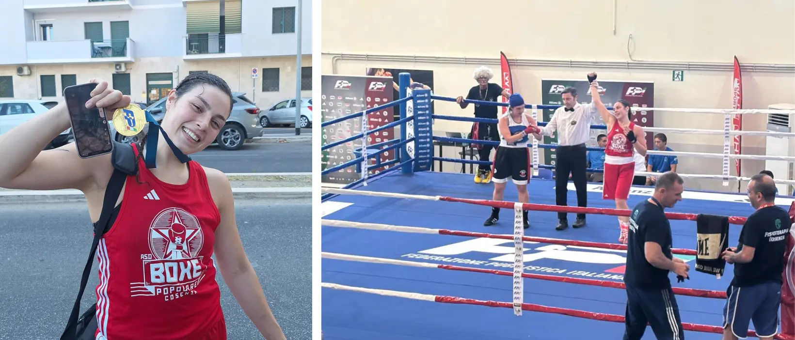 Inarrestabile Maria Laura Perrotta, l’atleta della\u00A0Boxe Popolare di Cosenza\u00A0conquista l’oro al Torneo Nazionale Elite Under 23\n
