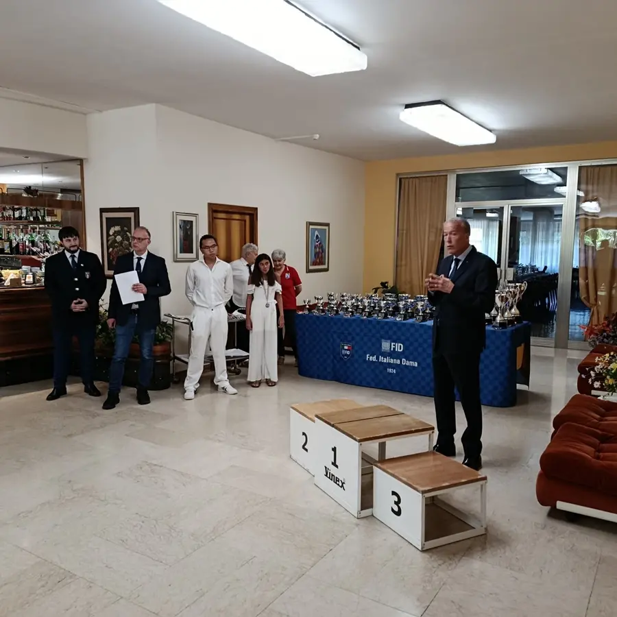 Dama internazionale,\u00A0a Chianciano trionfano i\u00A0reggini Domenico Martino, Vincenzo Mandalari e Giovanni Martino\n