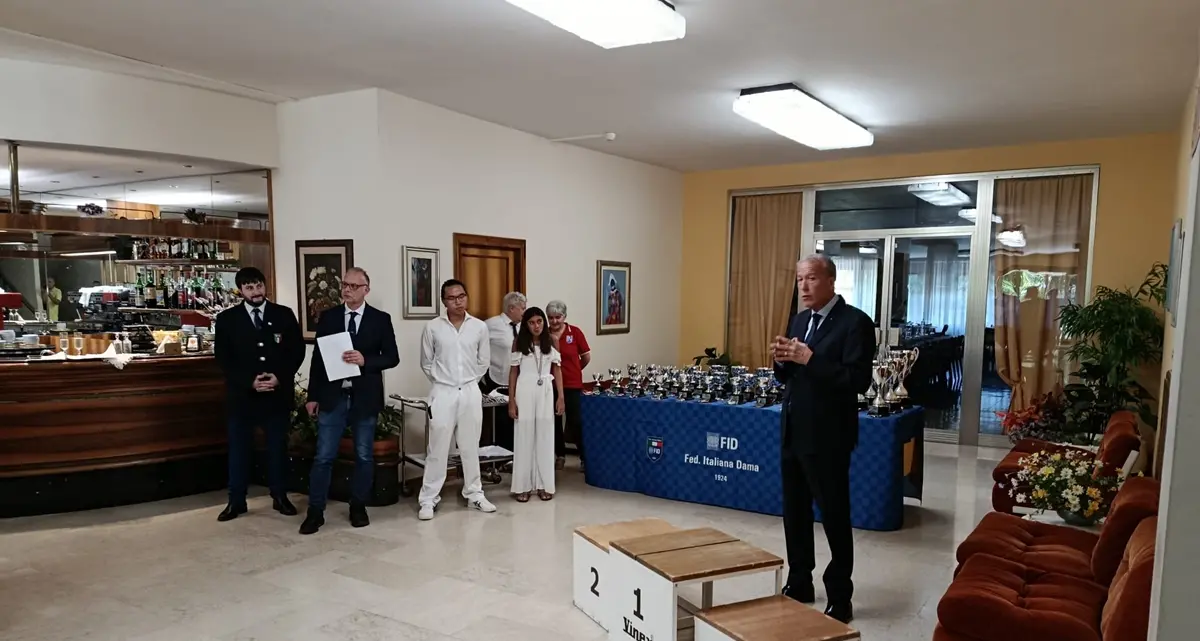 Dama internazionale,\u00A0a Chianciano trionfano i\u00A0reggini Domenico Martino, Vincenzo Mandalari e Giovanni Martino\n