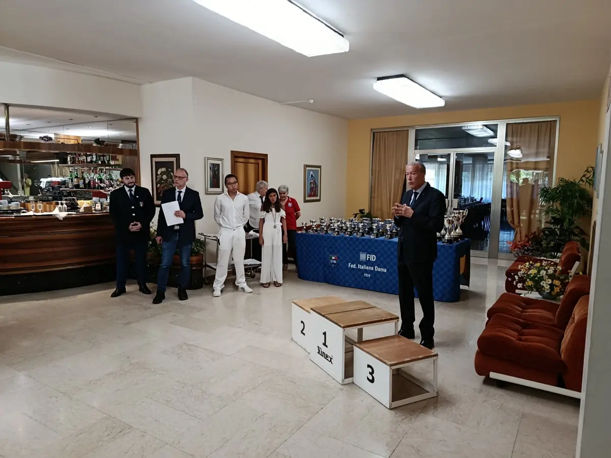 Dama internazionale,\u00A0a Chianciano trionfano i\u00A0reggini Domenico Martino, Vincenzo Mandalari e Giovanni Martino\n