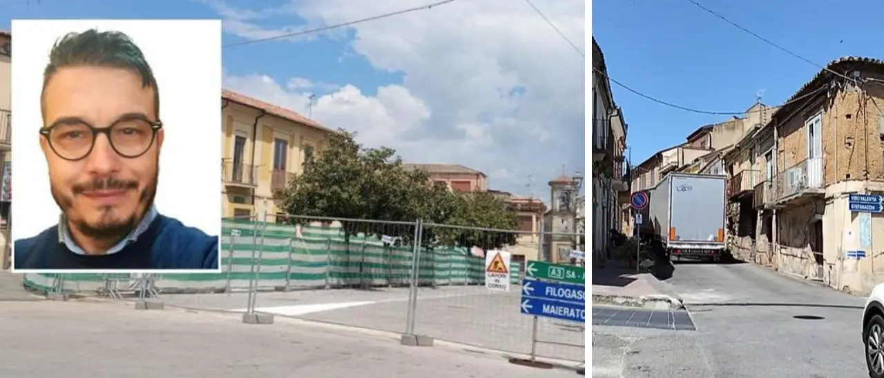 Sant’Onofrio, anni di attesa per pochi metri di lavori: «Piazza Umberto ancora chiusa, ormai il caos è quotidiano»