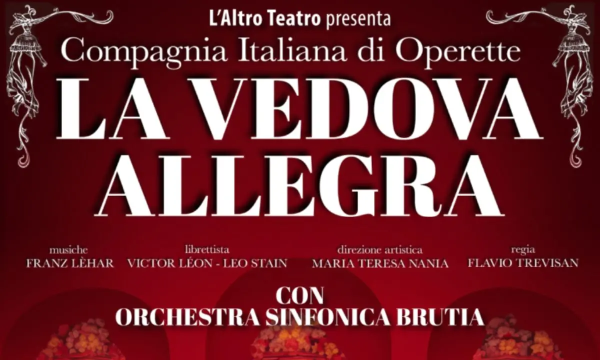 Cosenza, alla Rendano Arena va in scena stasera “La Vedova Allegra”\n