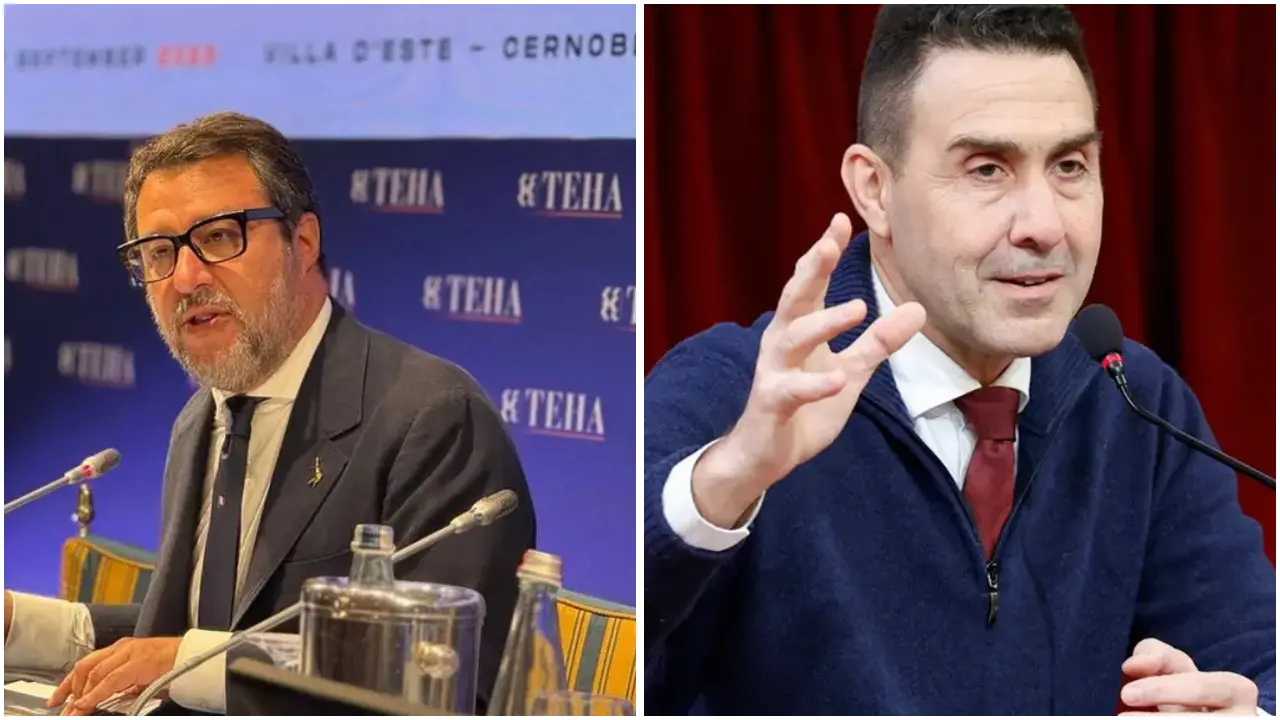 <p>Matteo Salvini e Roberto Vannacci</p>\\n