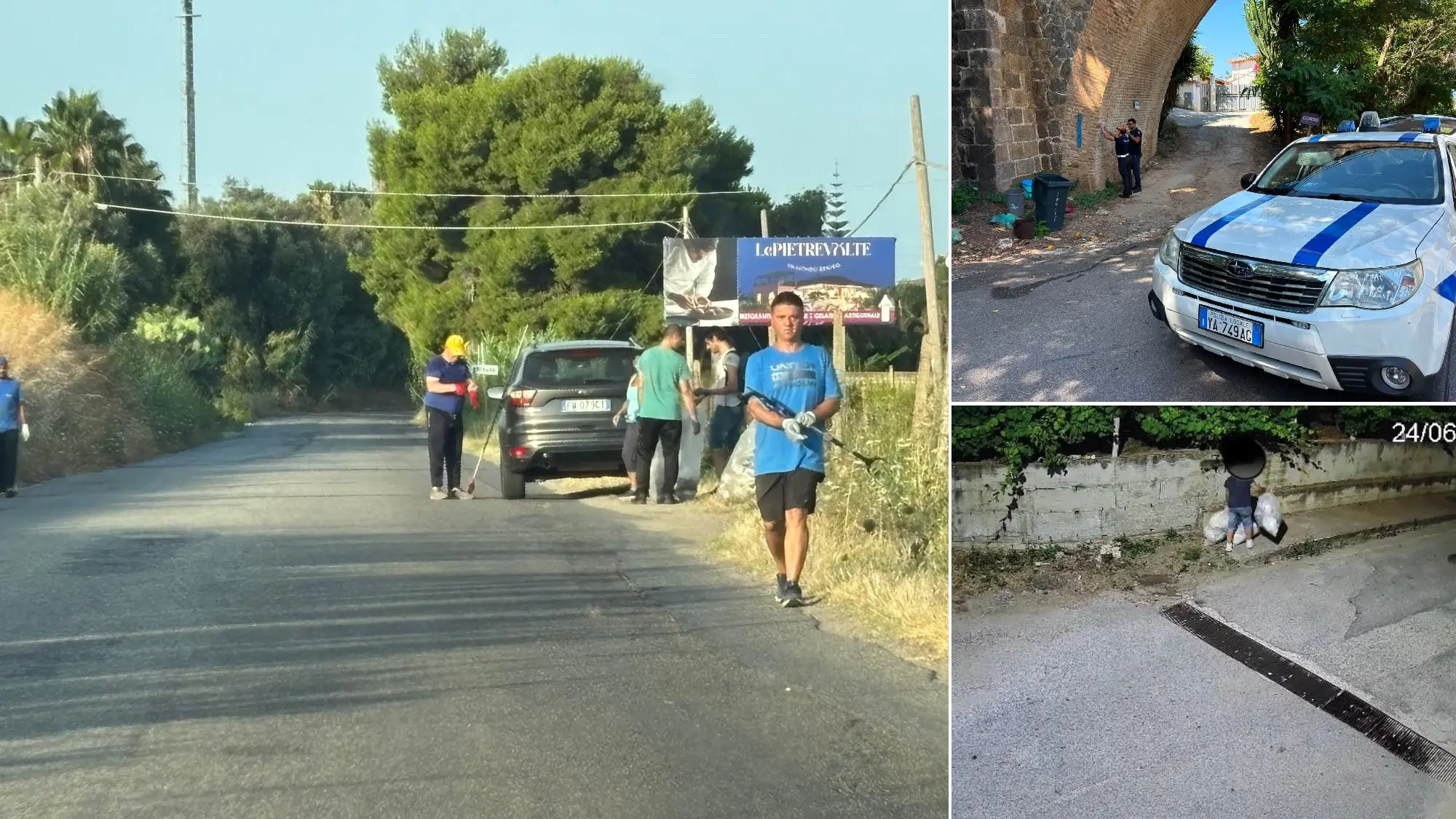 <p>La raccolta straordinaria di rifiuti a Ricadi e le altre attività dispiegate sul piano ambientale </p>\\n
