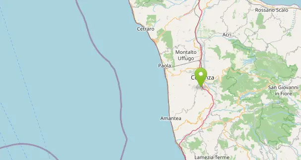 Scossa di magnitudo 2.2 tra Cosenza e Carolei, lieve tremore registrato dai sistemi Ingv\n