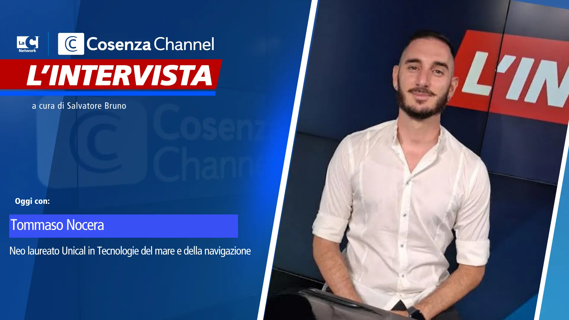 Tommaso Nocera, primo laureato in Tecnologie del mare all'Unical: «Ho lasciato il lavoro per inseguire questa sfida» – VIDEO