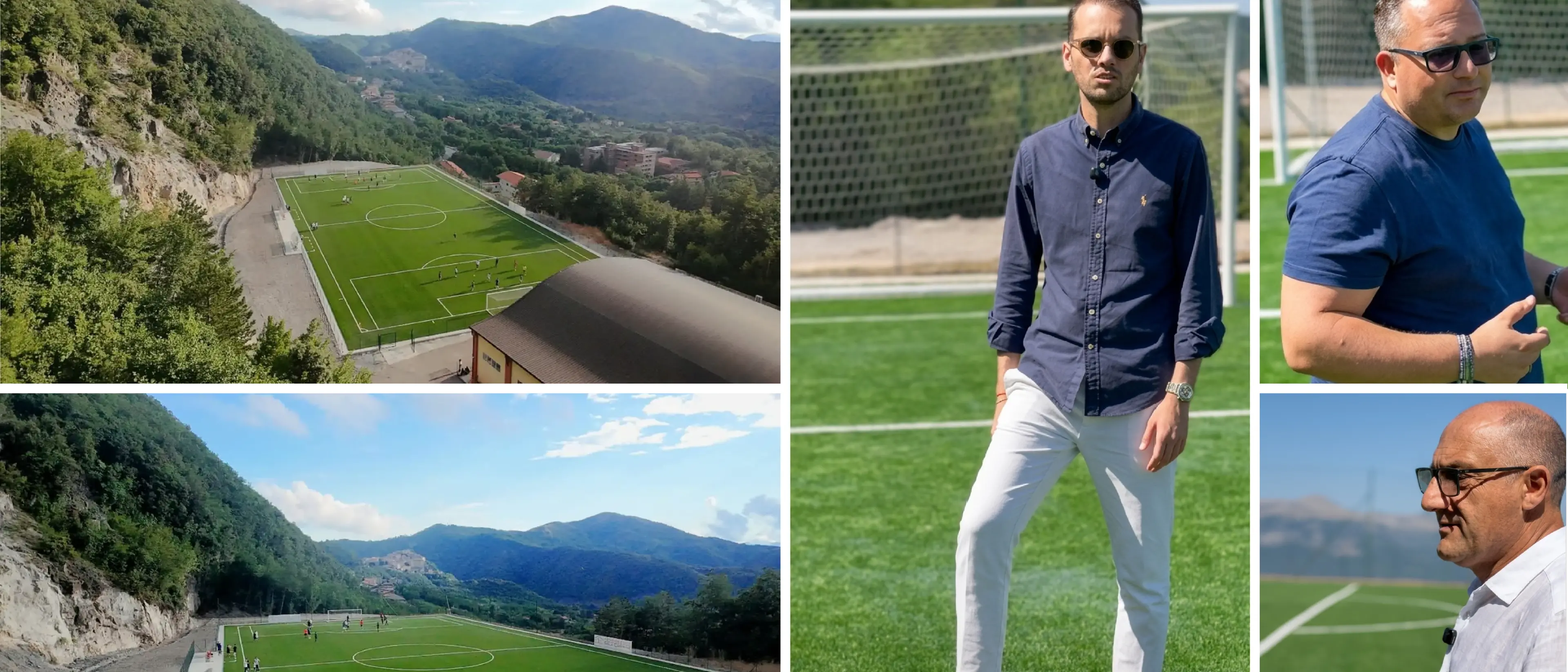 Simone Perrotta taglia il nastro del\u00A0nuovo campo sportivo di Mormanno: un’opera attesa da anni per le nuove generazioni\n