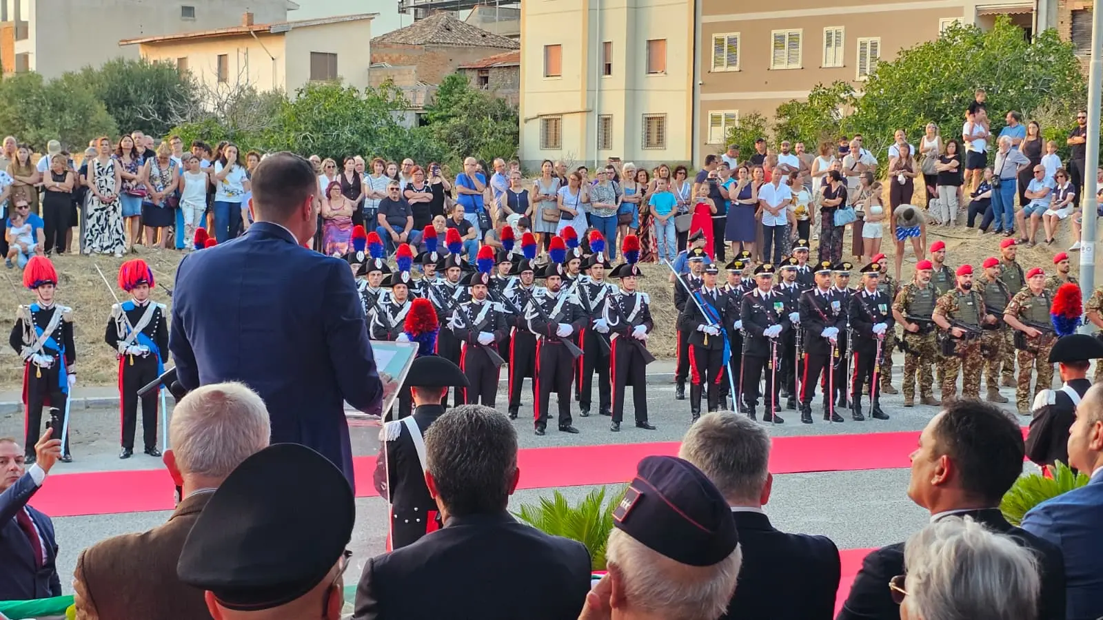 Da bene confiscato a presidio di legalità, inaugurata la nuova caserma dei carabinieri di Lazzaro\n