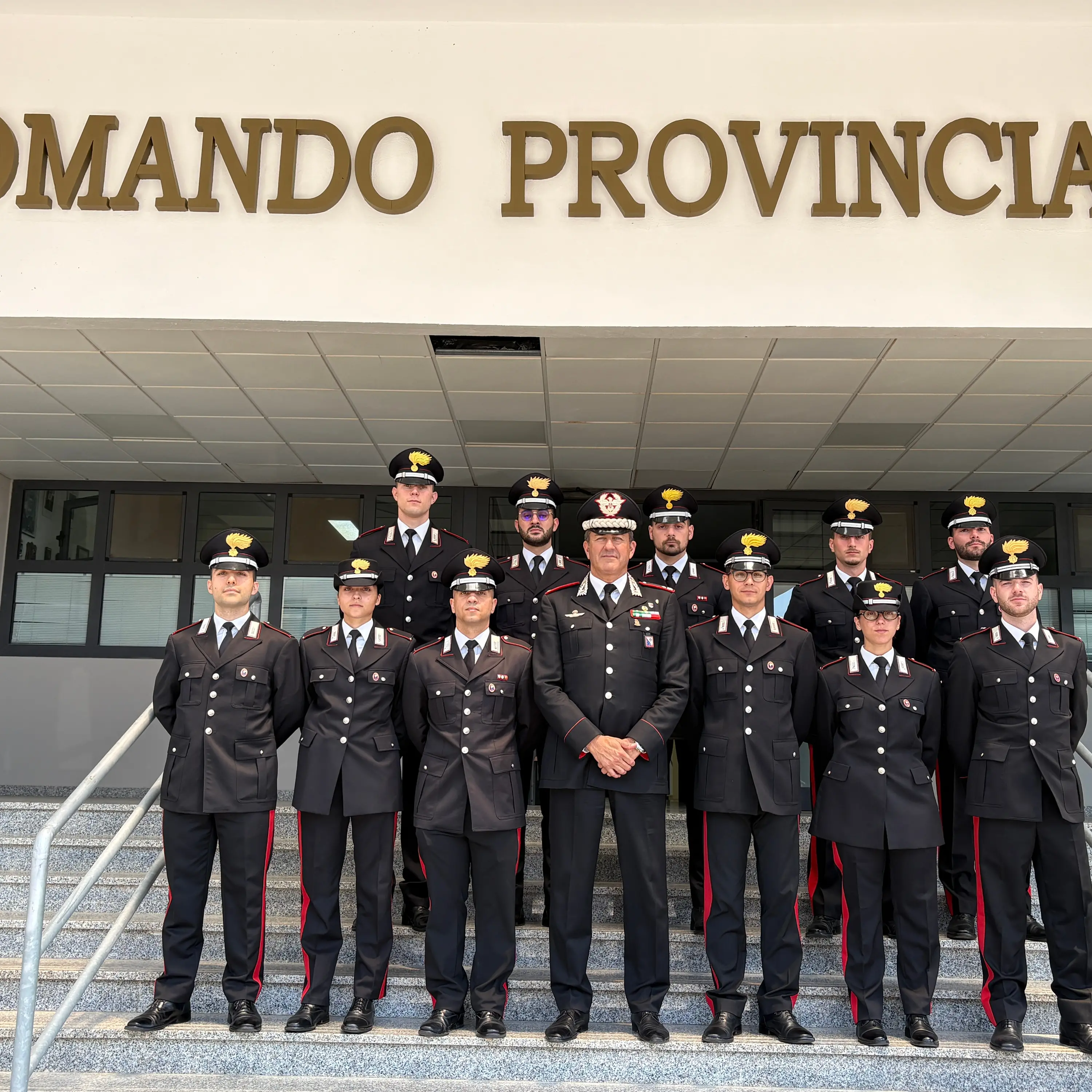 \n\nUndici marescialli allievi assegnati in rinforzo per il periodo estivo al comando provinciale di Catanzaro, il benvenuto del generale Pellegrino\n
