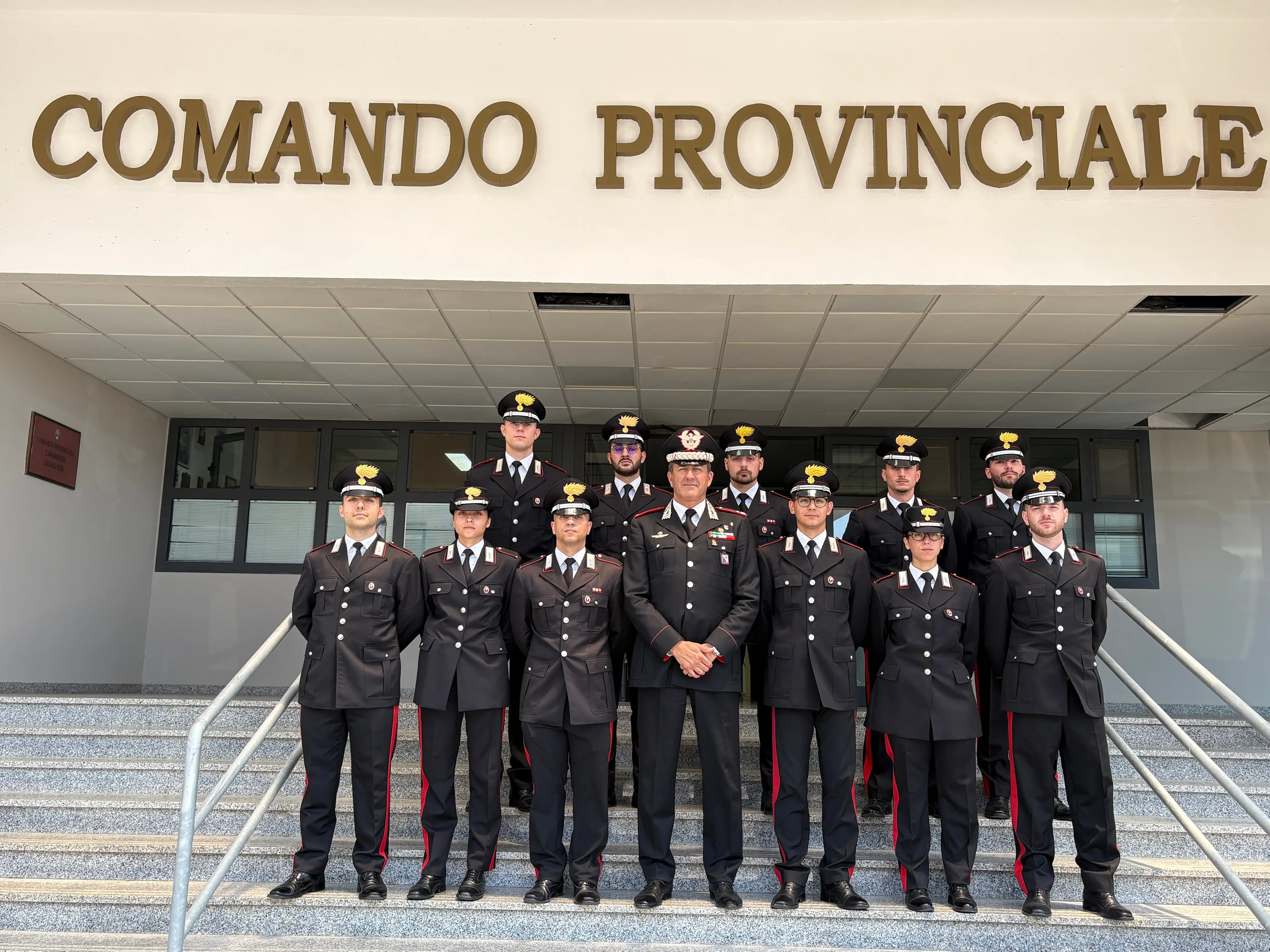 \n\nUndici marescialli allievi assegnati in rinforzo per il periodo estivo al comando provinciale di Catanzaro, il benvenuto del generale Pellegrino\n
