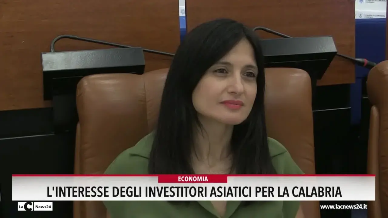 L'interesse degli investitori asiatici per la Calabria