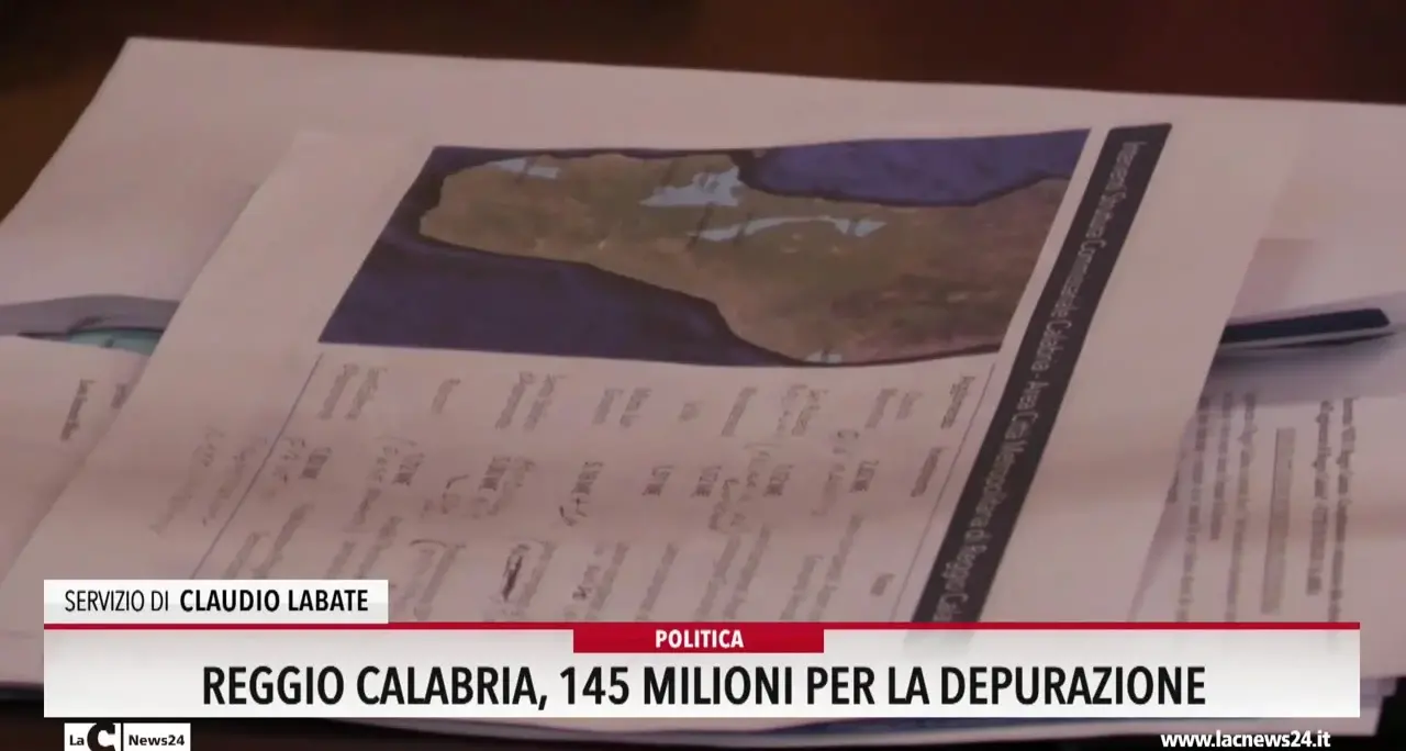 Reggio Calabria, 145 milioni per la depurazione