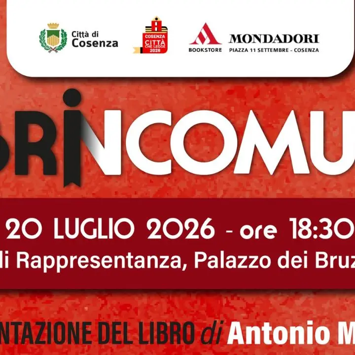 Cosenza, Antonio Monda torna a LibrinComune con il romanzo “Una mattina gloriosa”\n