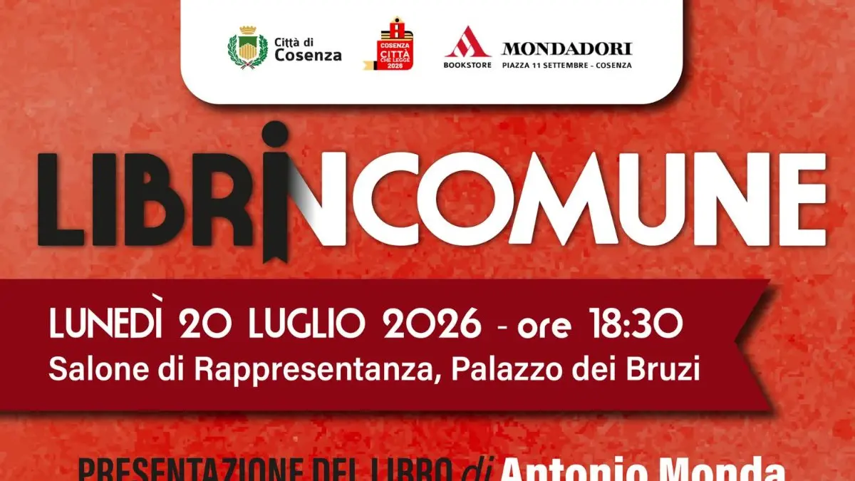 Cosenza, Antonio Monda torna a LibrinComune con il romanzo “Una mattina gloriosa”\n