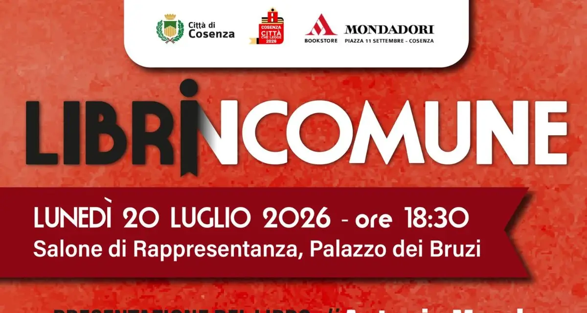 Cosenza, Antonio Monda torna a LibrinComune con il romanzo “Una mattina gloriosa”\n