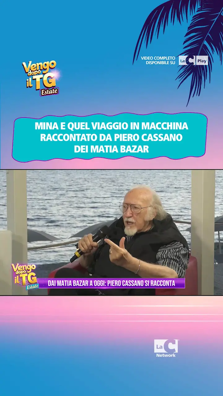 Piero Cassano dei Matia Bazar e quel viaggio con Mina