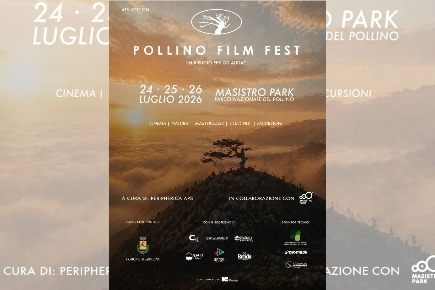 Torna il Pollino Film Festival: cortometraggi, escursioni ed eventi tra i faggi secolari di Masistro Park\n