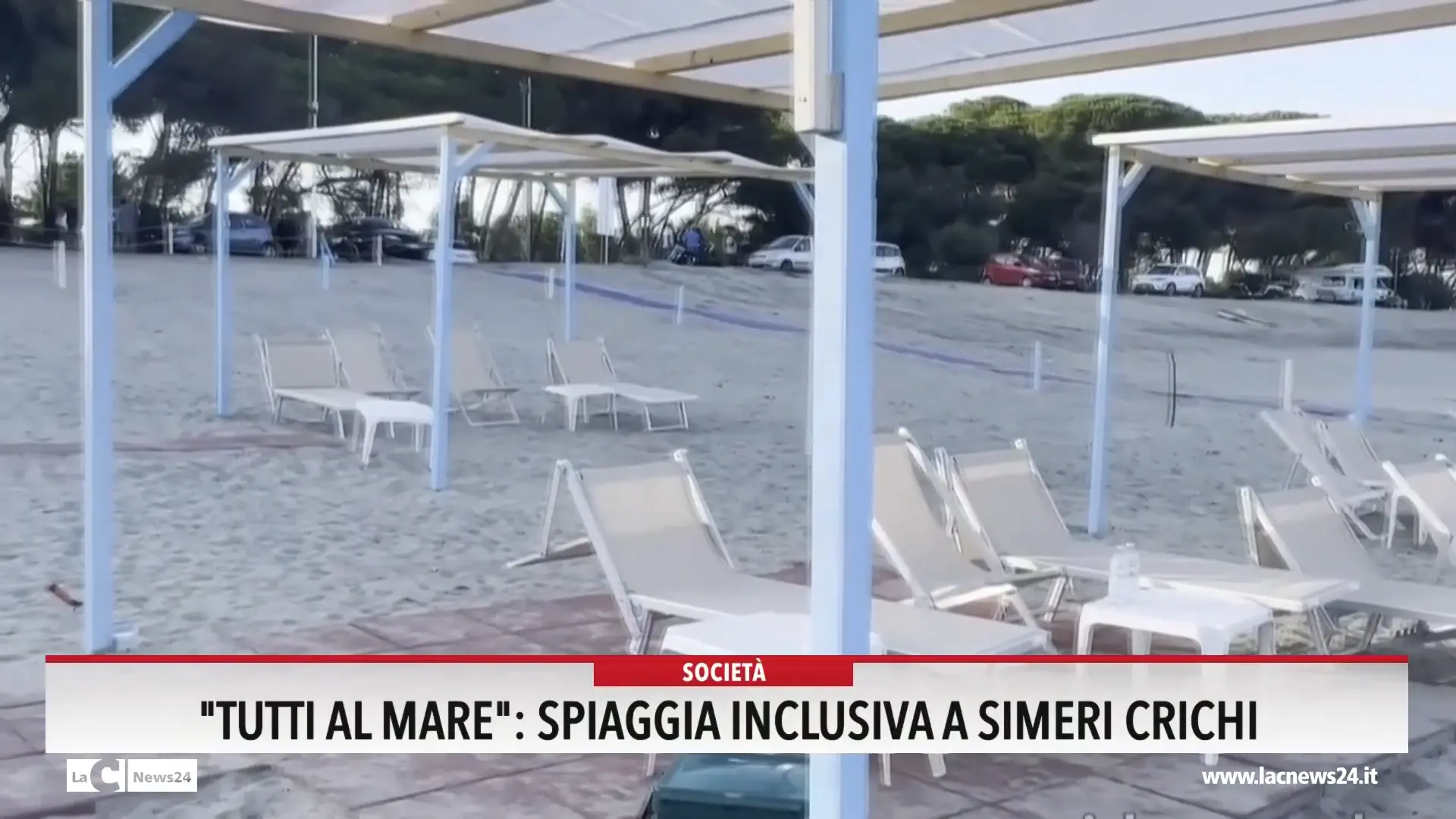 Tutti al mare, spiaggia inclusiva a Simeri Crichi