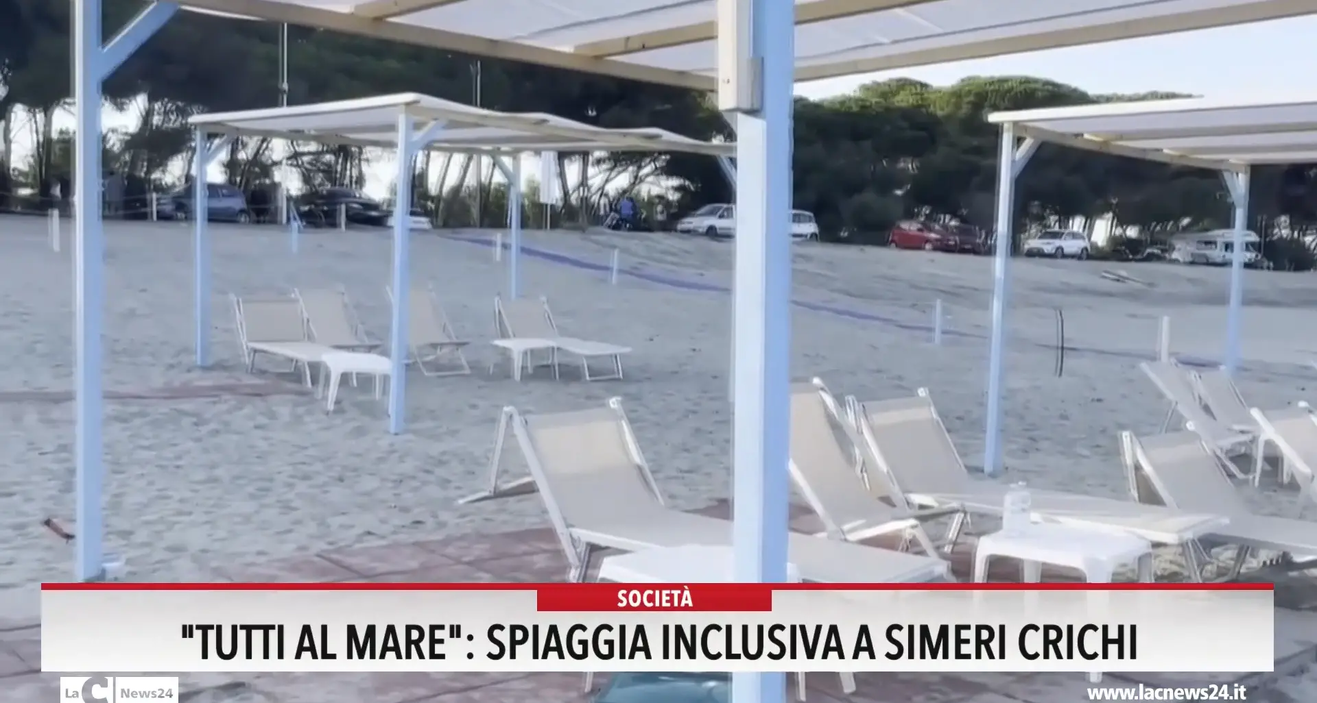 Tutti al mare, spiaggia inclusiva a Simeri Crichi
