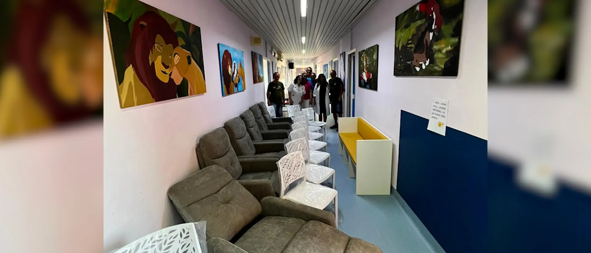 Il gruppo Ultras Cosenza Costa Tirrenica consegna\u00A0i primi arredi\u00A0al reparto di Pediatria dell'Ospedale\u00A0di Cetraro\n