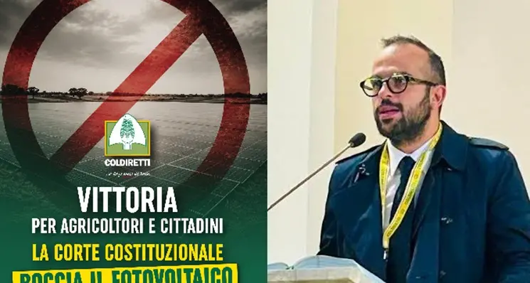 Per la Corte Costituzionale è legittimo vietare nuovi impianti fotovoltaici su suolo agricolo, esulta Coldiretti\n