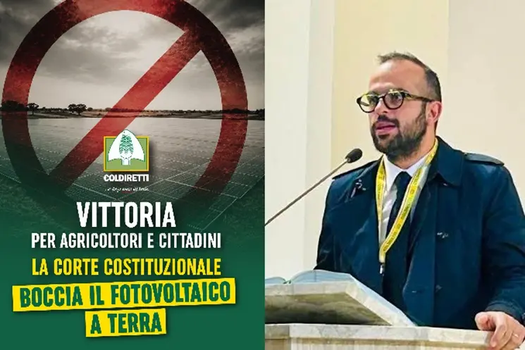Per la Corte Costituzionale è legittimo vietare nuovi impianti fotovoltaici su suolo agricolo, esulta Coldiretti\n