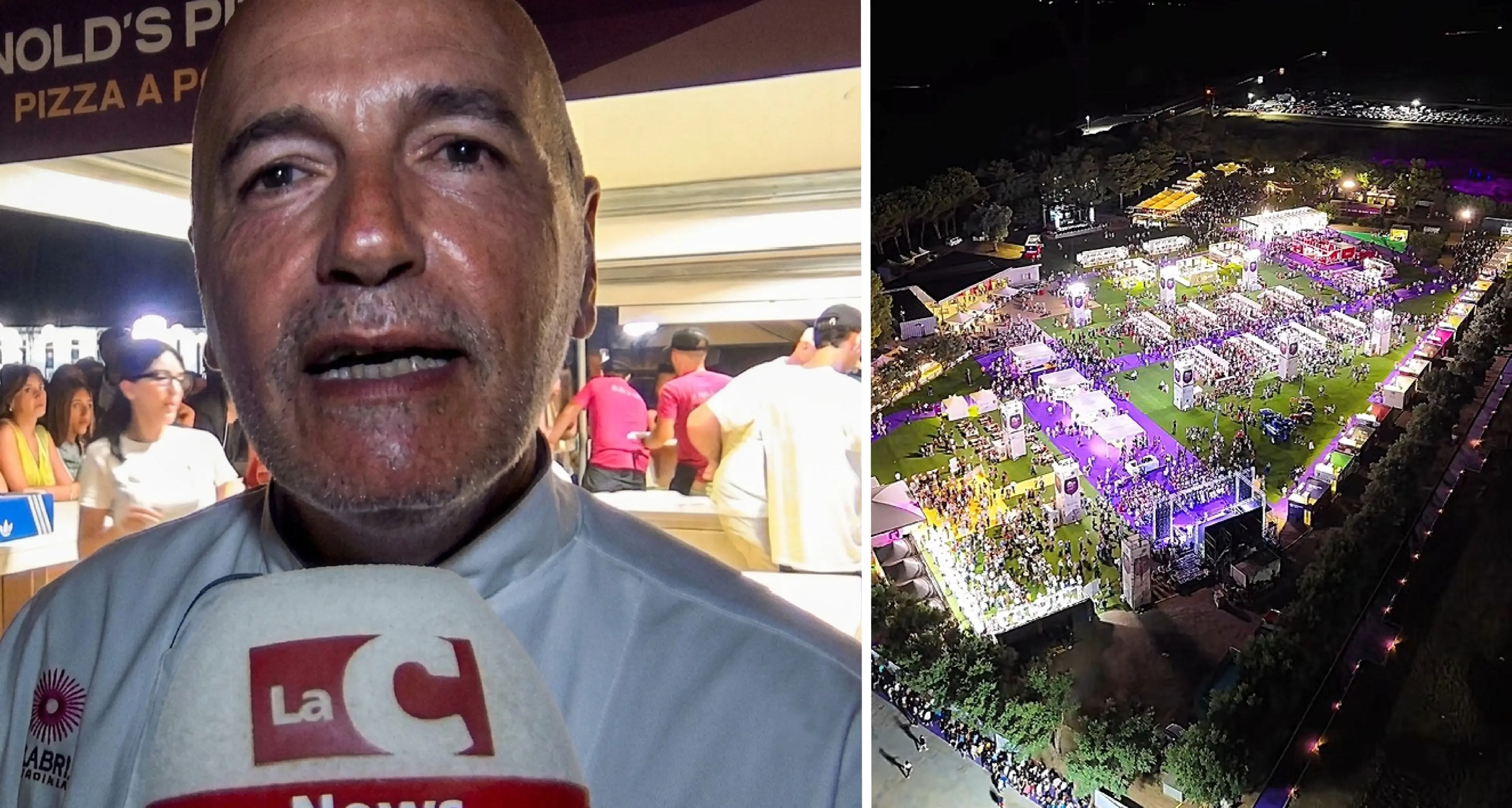 Luciano Sorbillo, l’artista della pizza abbraccia la Calabria: «Qui al Vinitaly gente stupenda e grandi cantine»\n