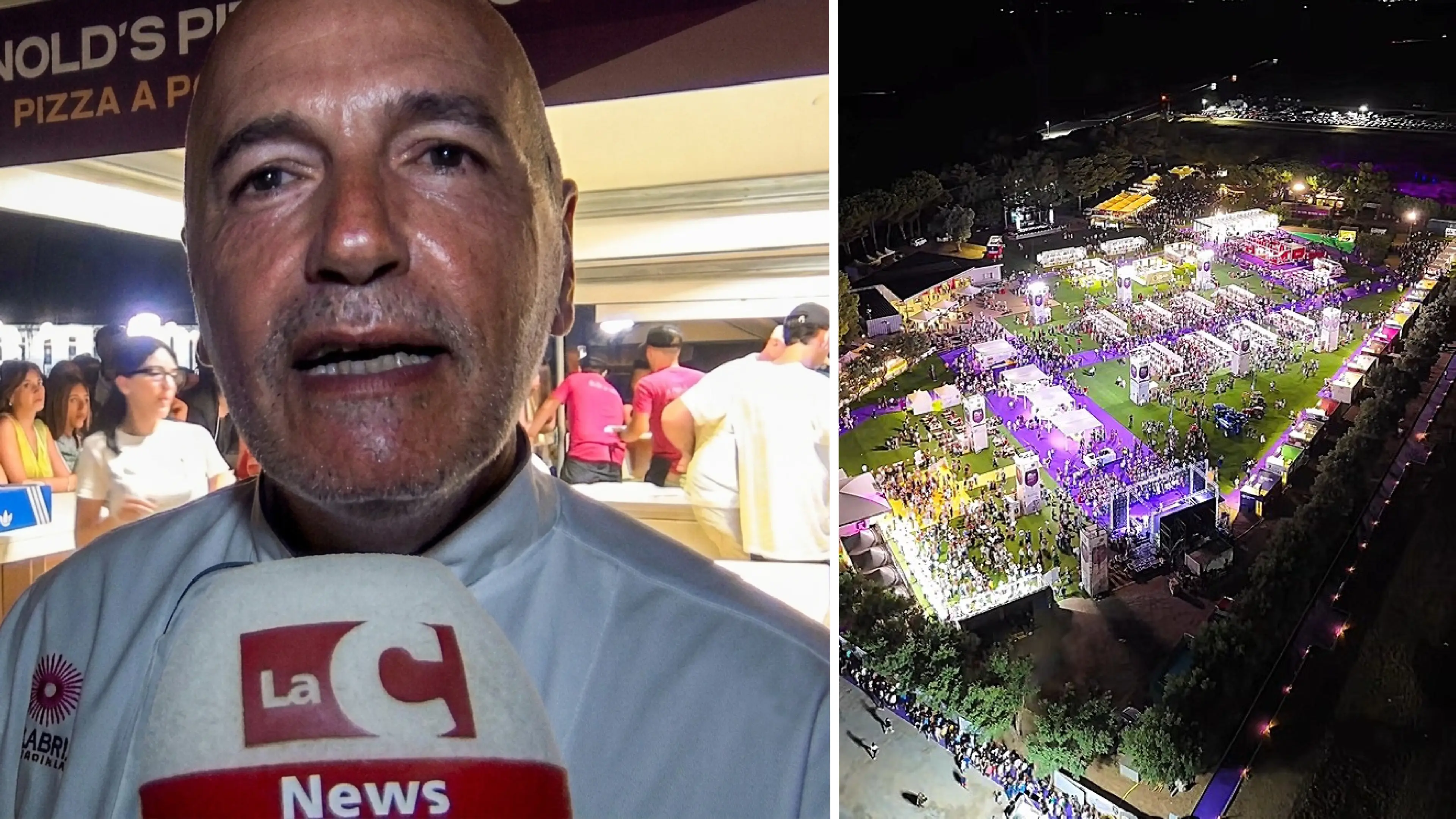 Luciano Sorbillo, l’artista della pizza abbraccia la Calabria: «Qui al Vinitaly gente stupenda e grandi cantine»\n