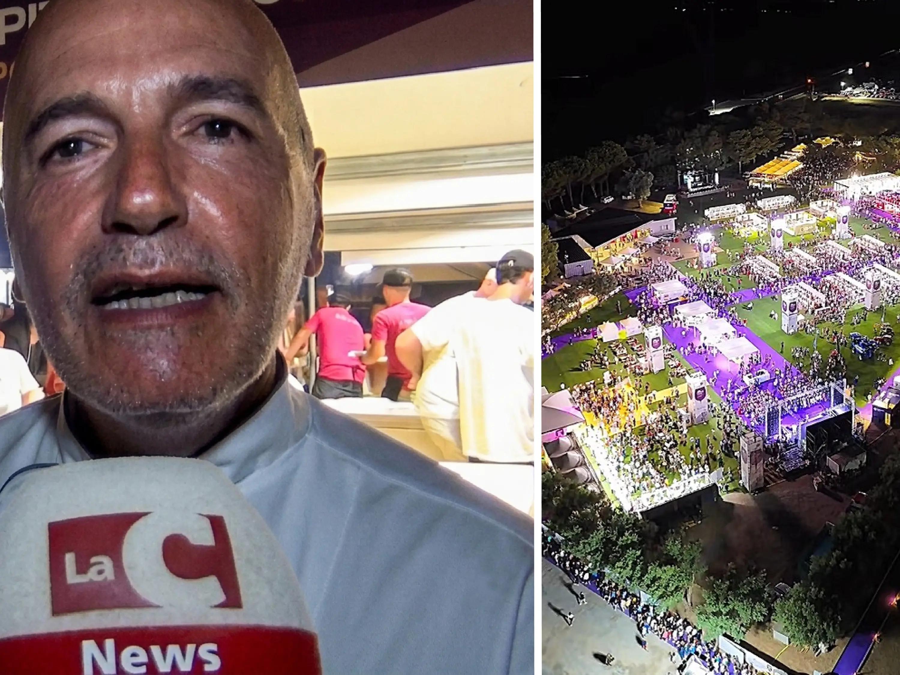 Luciano Sorbillo, l’artista della pizza abbraccia la Calabria: «Qui al Vinitaly gente stupenda e grandi cantine»