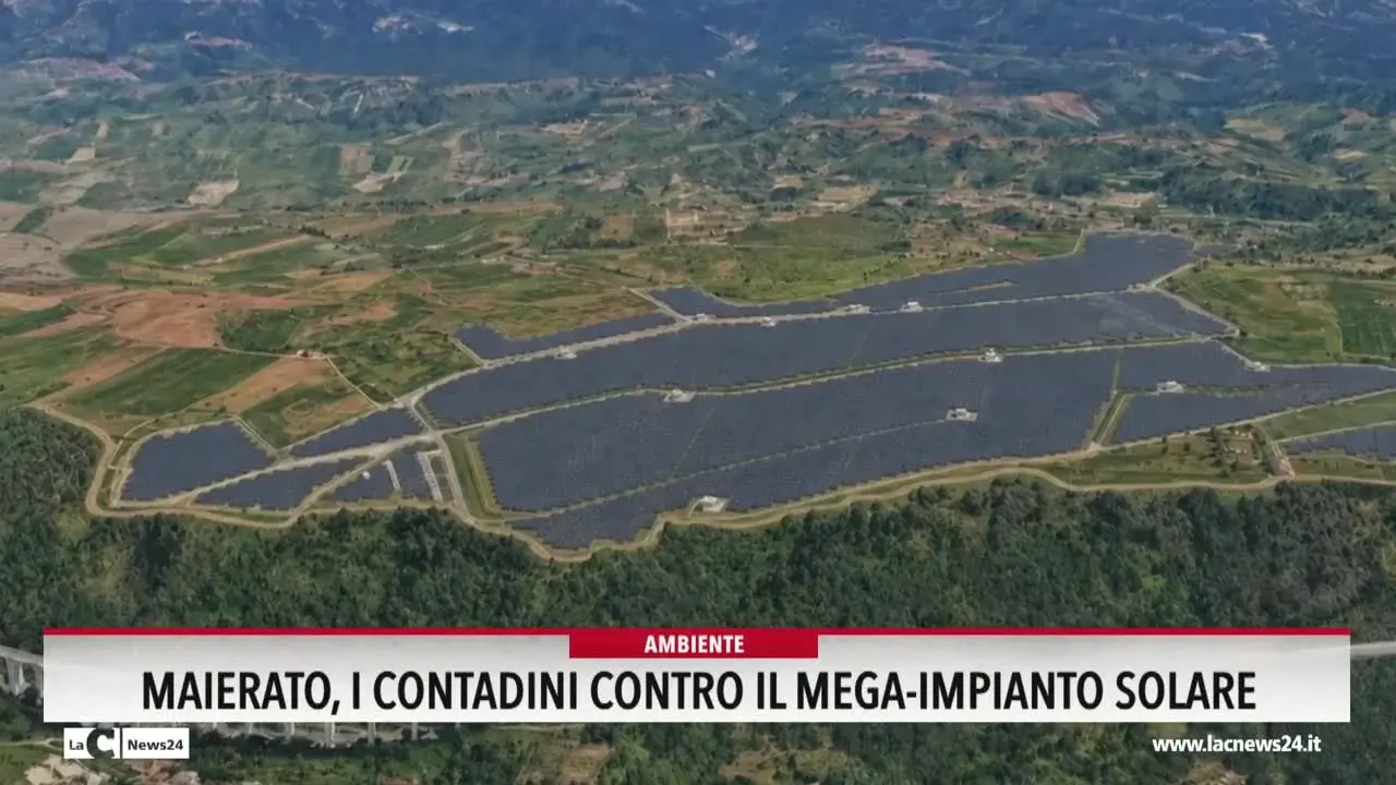 Maierato, i contadini contro il mega impianto solare