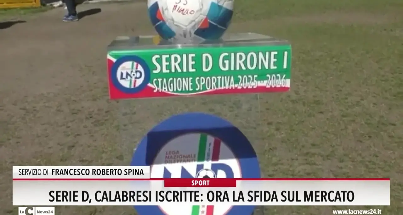 Serie D, calabresi iscritte: ora la sfida sul mercato